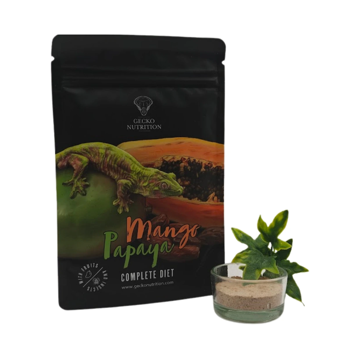 Gecko Nutrition Mango Papaya — papka dla gekona